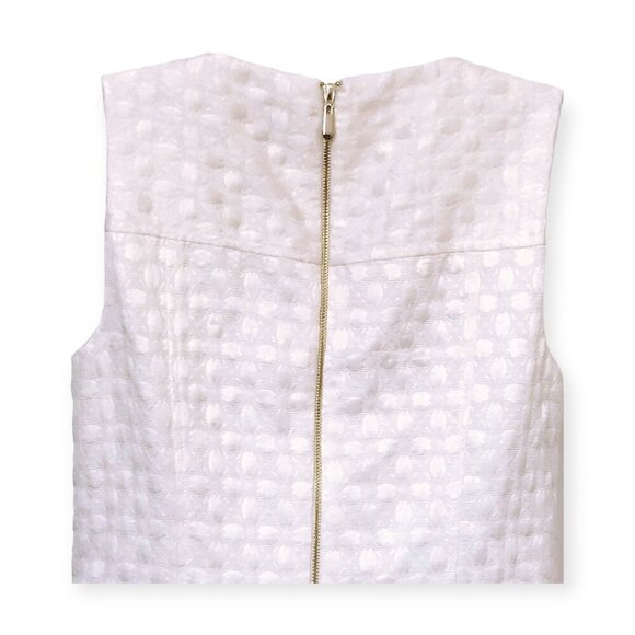 Laundry by Shelli Segal White Jeweled Sheath Dress - Picture 6 of 9